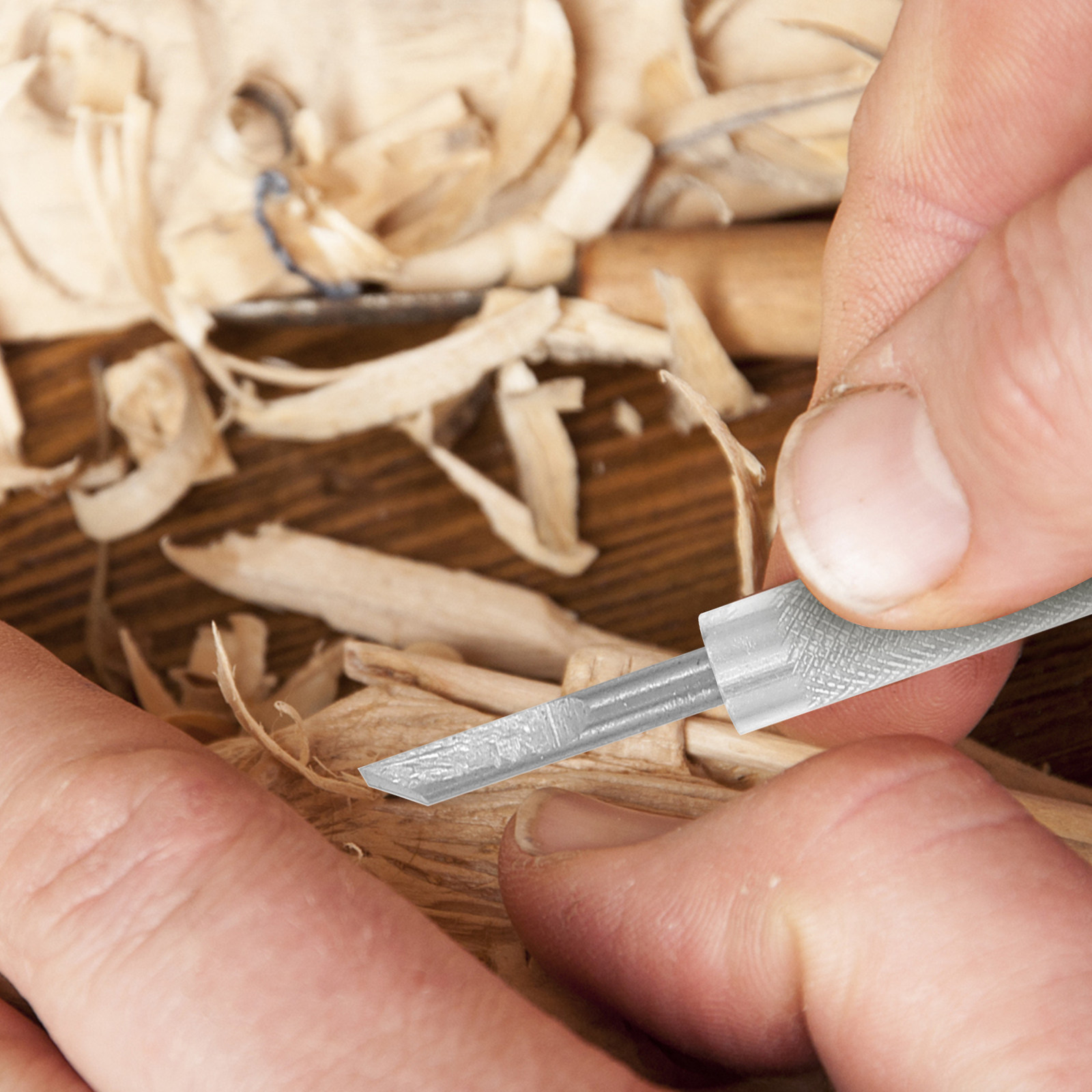 Woodworking Crafts - مجموعة من 7 قطع من أدوات