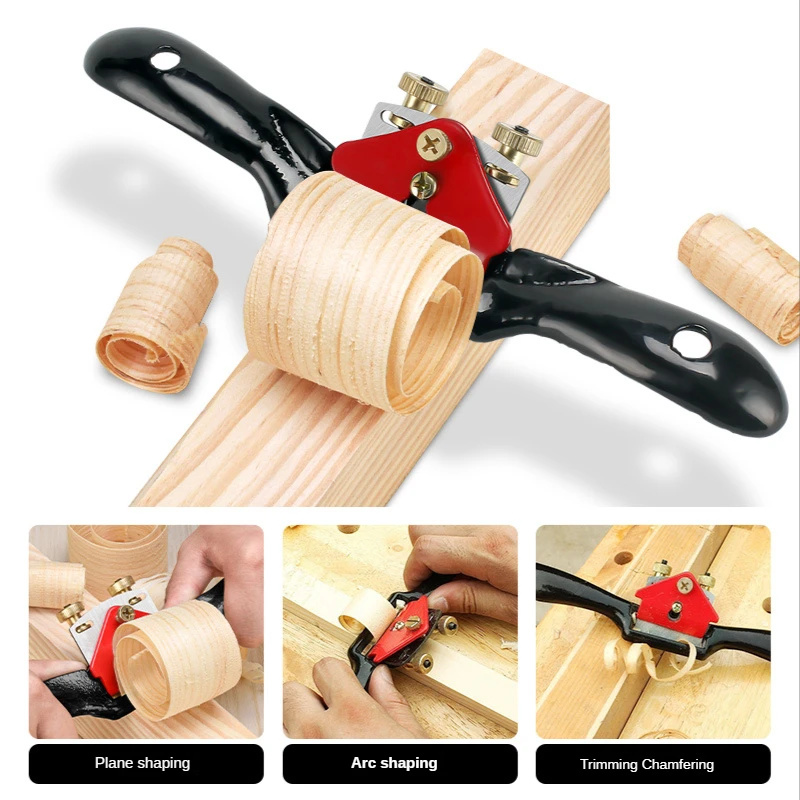 Woodworking Class - مكشطة يدوية قابلة للتعديل بقاعدة مسطحة