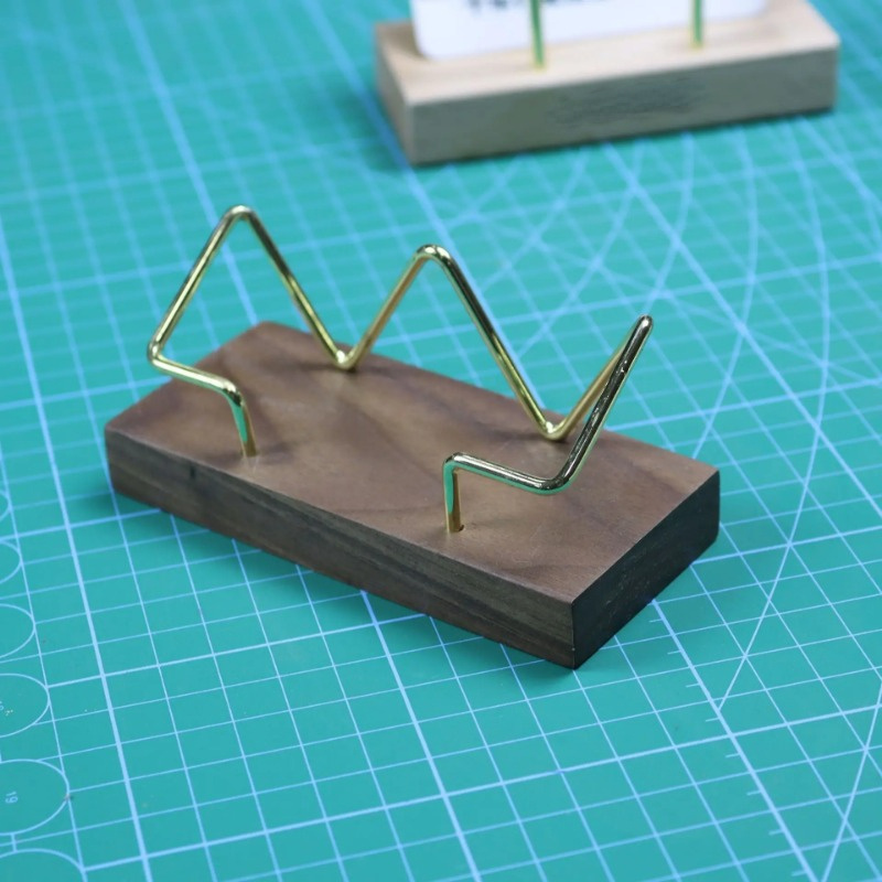 حامل بطاقة أعمال خشبية ، صندوق - مراجعة Woodworking Box وسعره