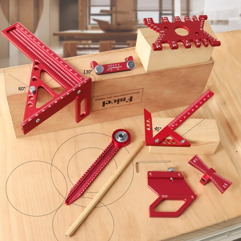 النجارة الألومنيوم مربع عدة مع - مراجعة Woodworking Box وسعره