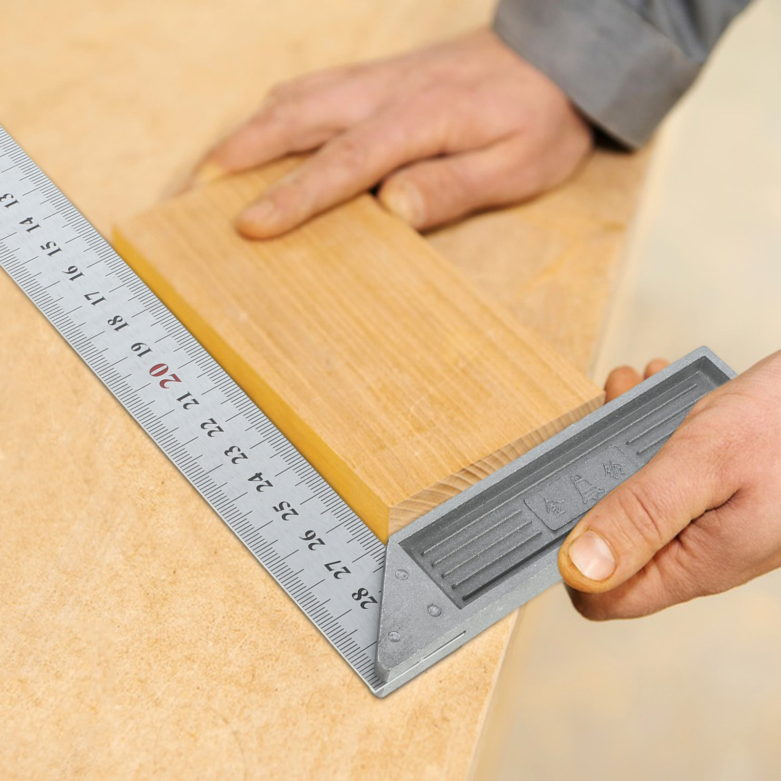 مسطرة L-Steel بزاوية 90 درجة ل - مراجعة Woodworking Crafts وسعره
