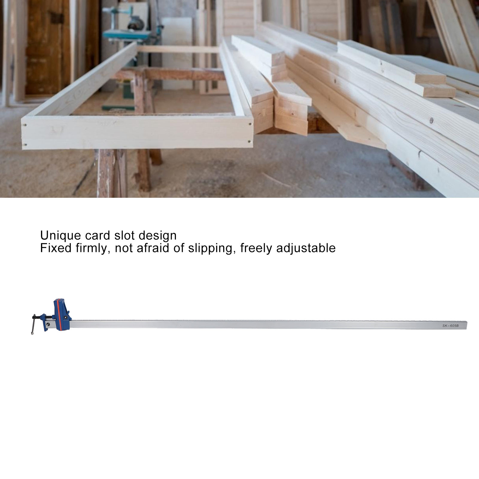 مشبك خشبي على شكل حرف F بطول 1 - مراجعة Woodworking Crafts وسعره