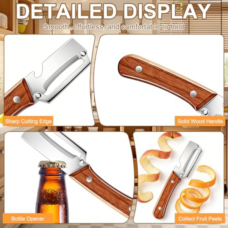 مقشرة خضروات من الفولاذ المقاو - مراجعة Woodworking Easy Projects وسعره