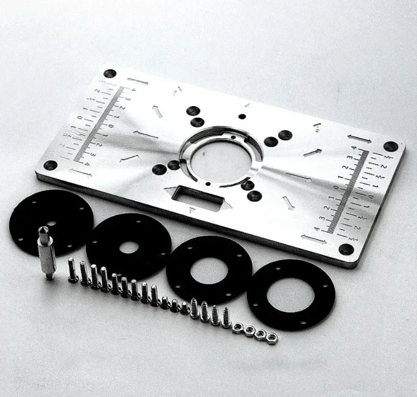لوحة إدخال طاولة راوتر من سبائ - مراجعة Woodworking Asmr وسعره