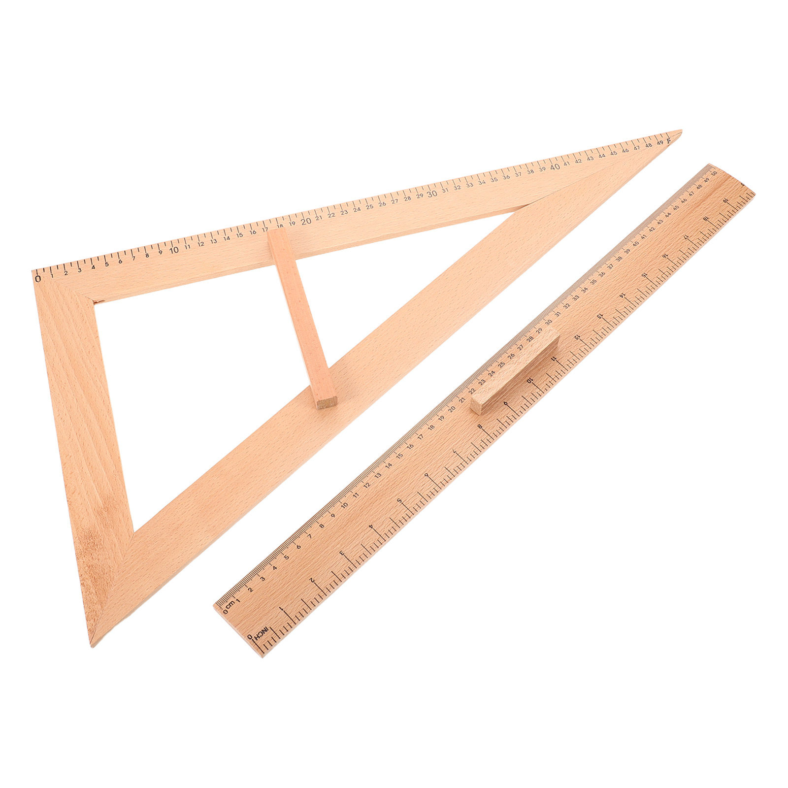 قطعتان من مسطرة قياس خشبية بطو - مراجعة Woodworking Crafts وسعره